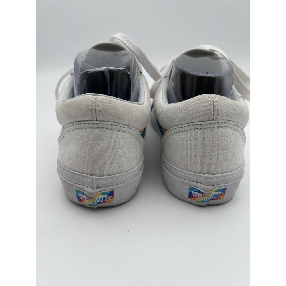 Vans Old Skool Skate Shoes Rainbow Pride Mens 7 Womens 8.5 Comfort Sneakers - Picture 5 of 8